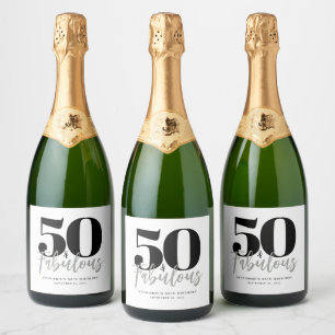 Festa de Aniversário de 50 anos Moderna e Fabulosa