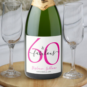 Festa de Aniversário de 60 Anos Moderna e Fabulosa