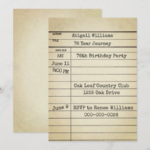 Festa de Aniversário de 76 anos com Cartão de Bibl
