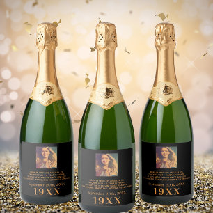 Festa de aniversário de ano de ouro nascer bio de 