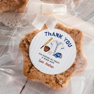 Festa de aniversário de Etiquetas de Baseball Stic