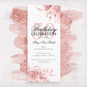 Festa de aniversário de Glam Floral de Orçamento D