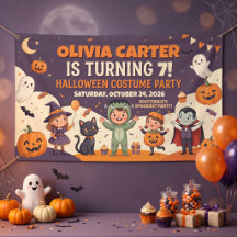 Festa de Aniversário de Halloween para Crianças 