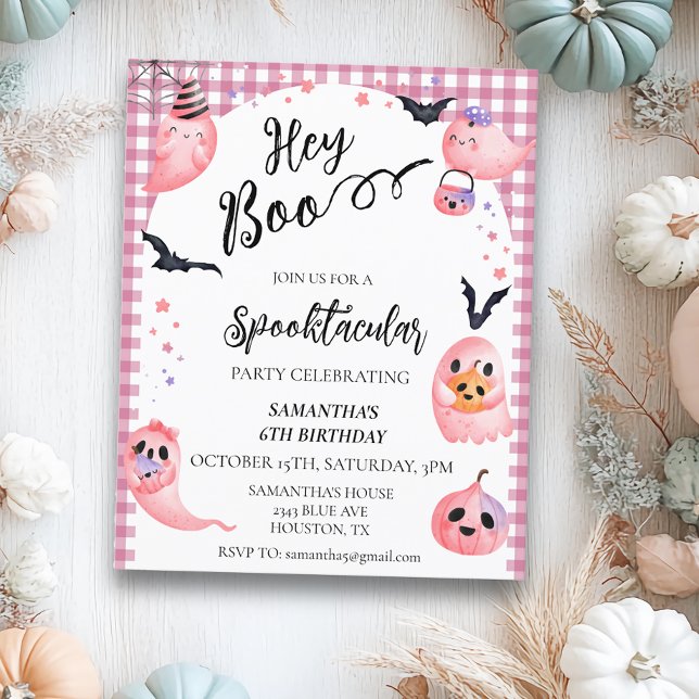 Festa de Aniversário de Halloween para Crianças Ei (Criador carregado)