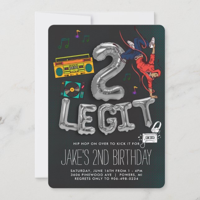 Festa de Aniversário de Hip Hop dos Anos 90 'Two L (Frente)
