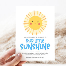 Festa de aniversário de ilustração da luz solar am