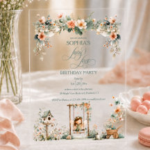 Festa de Aniversário de Menina com Tema de Fada Pe