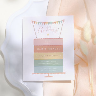 Festa de aniversário de Orçamento de Bolo da Camad