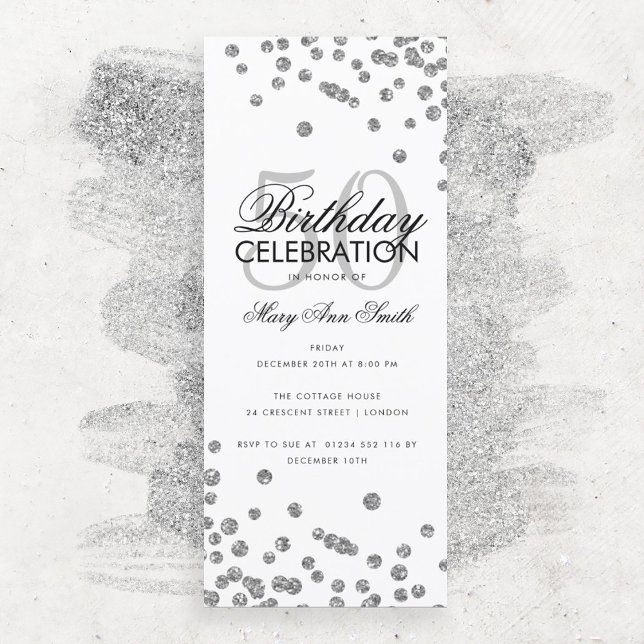 Festa de aniversário de orçamento reluz Confetti S (Criador carregado)