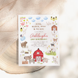 Festa de aniversário de Quintal de Animais da Faze