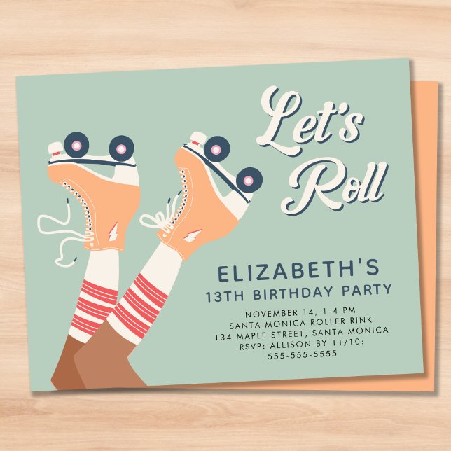Festa de aniversário de Rotação de Girls Roller de (Criador carregado)