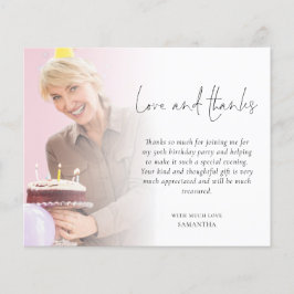 Festa de aniversário de Sobreposição de Fotografia