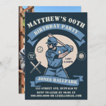 Festa de aniversário de Tema Baseball