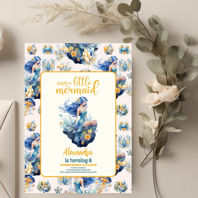 Festa de aniversário Mágica de Sereia (Criador carregado)