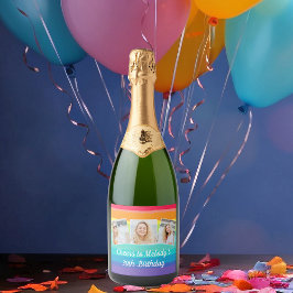 Festa de aniversário Personalizada da Colagem de F