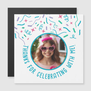 Festa de aniversário Personalizada de Confetti de 