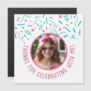 Festa de aniversário Personalizada de Confetti de