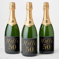 Festa de Aniversário Preto Dourado 50 Anos