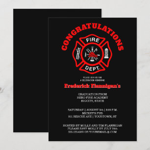 Festa de Anúncio de Graduação do Bombeiro