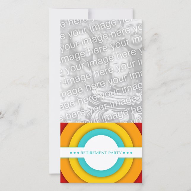 festa de aposentadoria retrô (Frente)