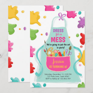 Festa de Arte, Festa de Aniversário do Convite à