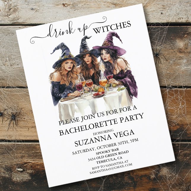 Festa de Bruxas de Halloween Bachelorette (Criador carregado)
