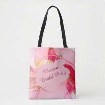 Festa de casamento Tote Bag Personalizada