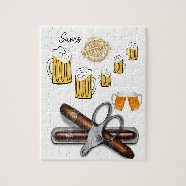 Festa de Cerveja Quebra-cabeça (Vertical)