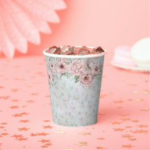 Festa de Chá de Chá de Noiva de Peônia Periwinkle 