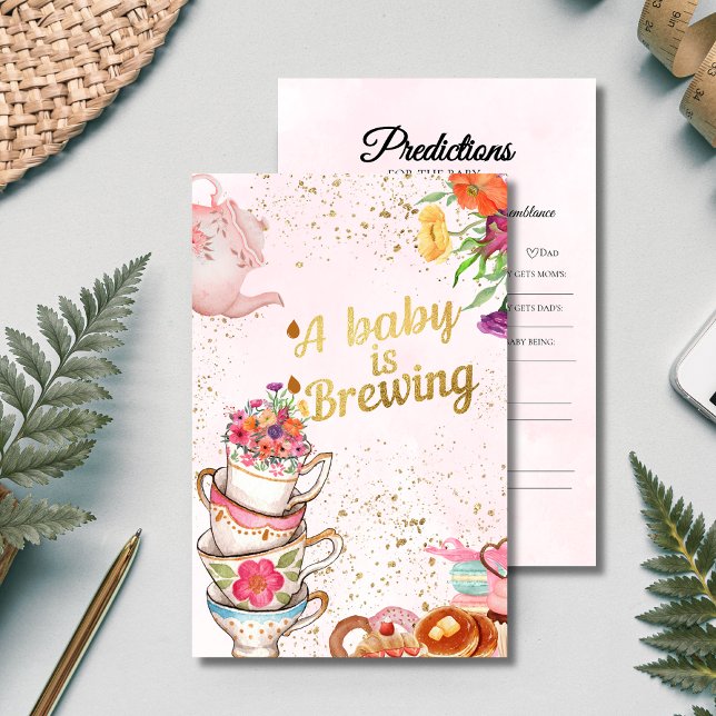 Festa de chá Floral Bebê está criando jogo de pred (Criador carregado)