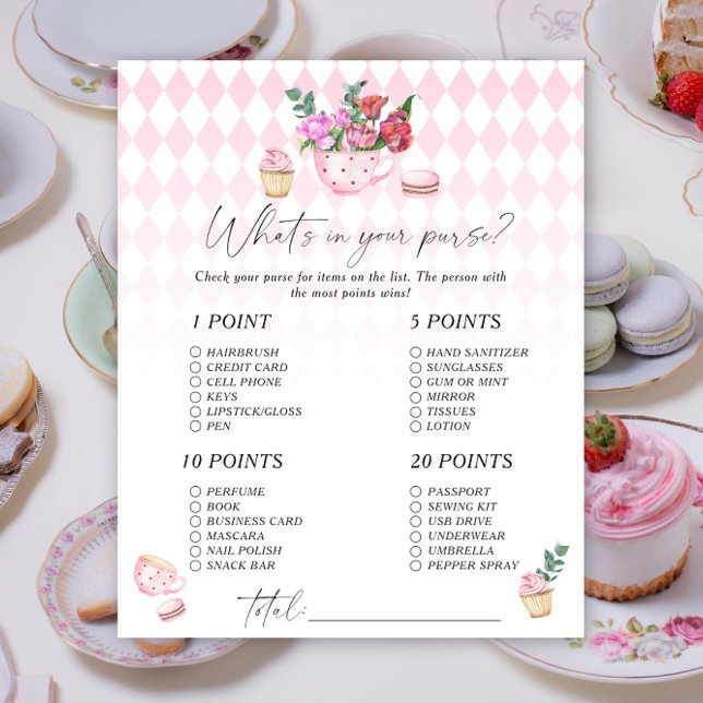 Festa de chá - O que há no seu jogo (Criador carregado)