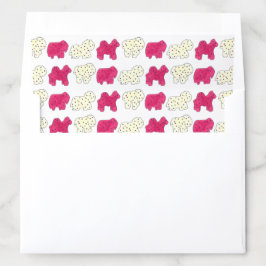 Festa de Cookies Animais de Circo Rosa