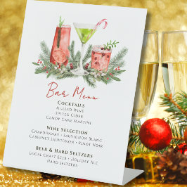 Festa de Coquetéis de Natal Bebidas Festivas Bar d