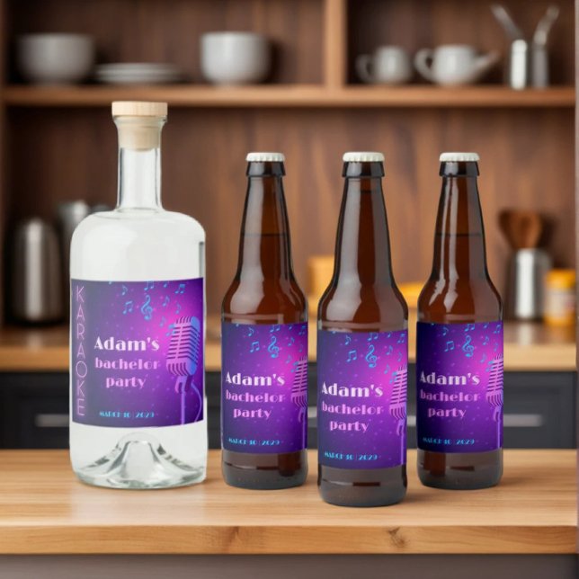 Festa de Despedida de Solteiro com Karaokê Neon Pe (Criador carregado)