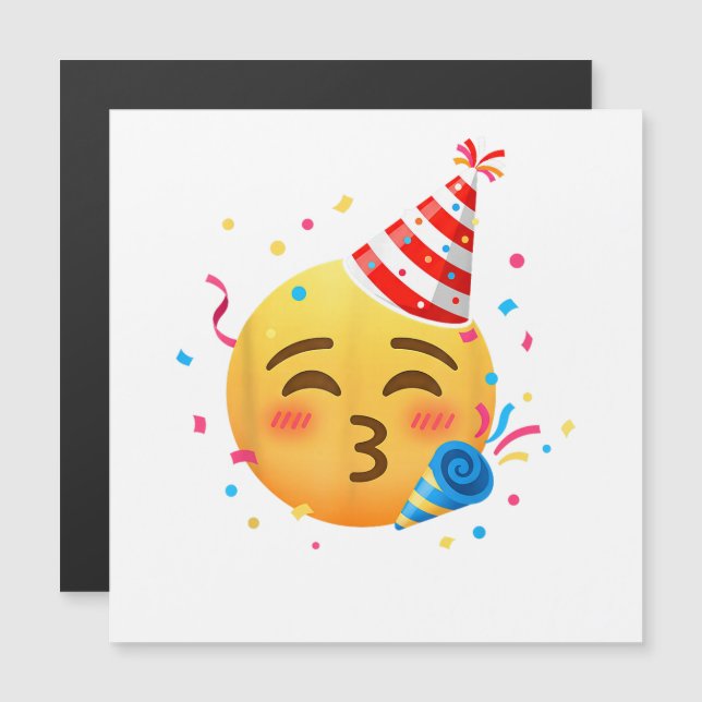 Festa de Emoticon Divertido (Frente/Verso)