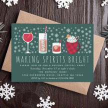 Festa de Férias Brilhantes com Espíritos do fazer