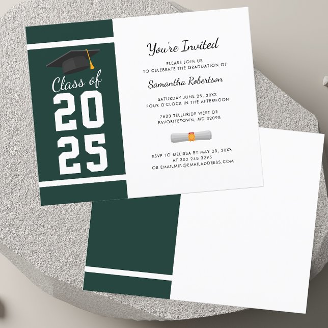 Festa de Formatura 2026 Convite para Festa de Form (Modern Graduation 2025 Party Grad Party Invitation)