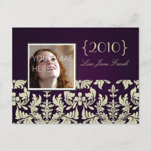 Festa de formatura de cartões postais de convite