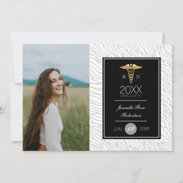 Festa de formatura de Enfermagem Dourada | Anúncio (Frente)