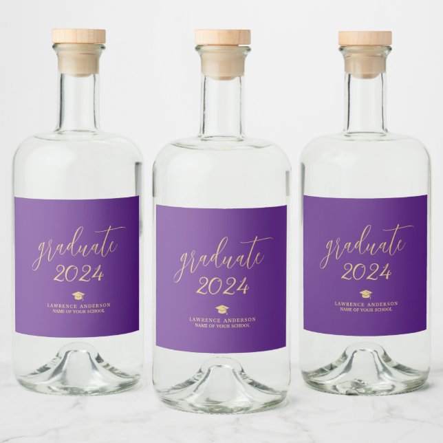Festa de formatura de Script Roxo Real 2024 (Garrafas)