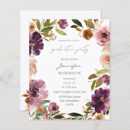 Festa de formatura Floral Cor-de-Rosa e Puro Orçam