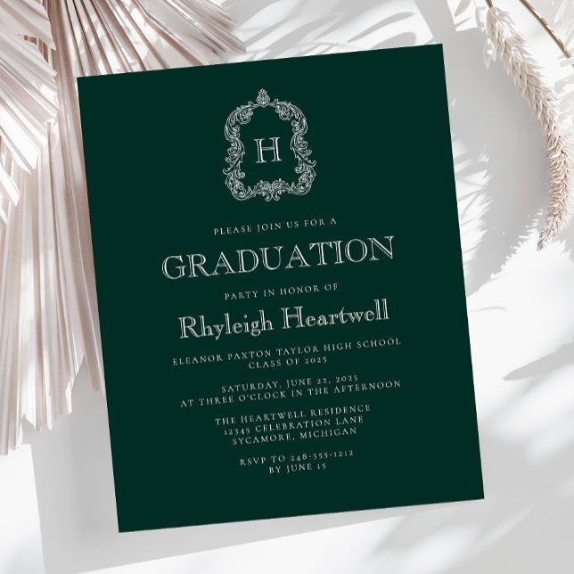 Festa de Graduação com Orçamento Orla em Verde Esc (Criador carregado)