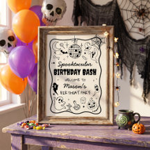 Festa de Halloween Assustadora Espetacular Groovy