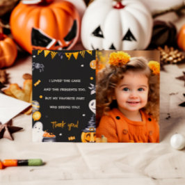 Festa de Halloween, Cartões de agradecimentos de a