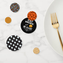 Festa De Halloween Coma Bebida E Seja Assustador C