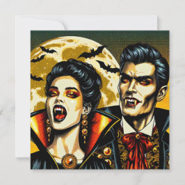 Festa de Halloween de Vampiros e Morcegos