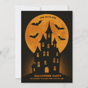 Festa de Halloween do Halloween da House Moon Bats