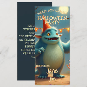 Festa de Halloween do Monstro Feliz para Crianças