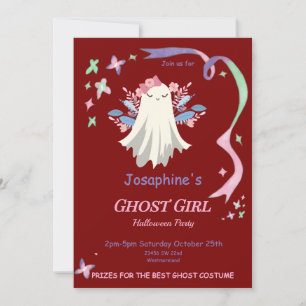 Festa de Halloween do Pastel Ghost Girl