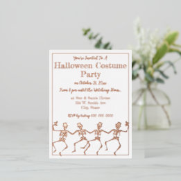 Festa de Halloween dos Esqueletos Dançantes